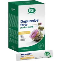 Esi Depurerbe Forte - Pocket Drink Integratore Alimentare Depurativo, 24 pocket drink