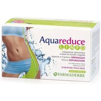 Farmaderbe Aqua Reduce - Linfo Integratore Alimentare gusto Vaniglia, 20 Stick
