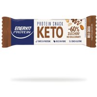 Enervit Protein - Keto Snack Milk Cocoa Barretta Cioccolato al Latte, 35g