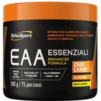 EthicSport EAA Essenziali Integratore Alimentare di Amminoacidi Solubili, 300g