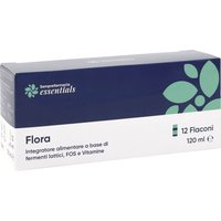 Semprefarmacia Essentials Flora Fermenti Lattici Vivi FOS e Vitamine, 12 Flaconi x 10ml
