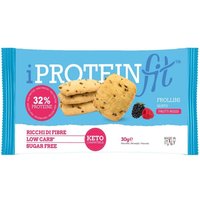 IProteinFit Frollini ai Frutti Rossi 32% di Proteine, 30g
