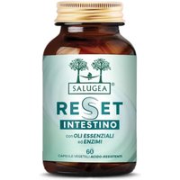 Salugea Reset Intestino Integratore Detox, 60 Capsule Vegetali Acido-Resistenti