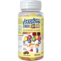 Vitasohn Junior Choco Power Integratore Alimentare Multivitaminico per Bambini, 90 confetti