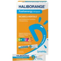 Haliborange Fosfoenergy Integratore Alimentare Ricarica Mentale, 10 stick