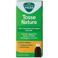 Vicks Tosse Natura Adulti Dispositivo Medico Tosse Grassa e Secca, 140ml