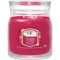 Yankee Candle Signature Jar Media Candela Santa On Skis Fragranza Chiodi di Garofano Bacche e Vaniglia, 368g