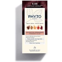 Phyto PhytoColor - Colorazione Permanente Colore 6.66 Castano Rosso Intenso Ciliegia