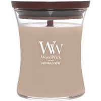 Yankee Candle WoodWick - Candela Patchouli Crème Clessidra Media, 275g