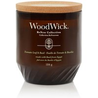 Yankee Candle WoodWick - ReNew Candela Media Tomato Leaf & Basil, 181g