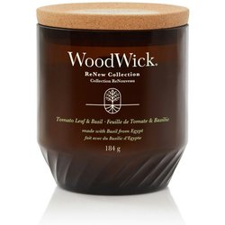 Woodwick Tomato Leaf & Basil candela profumata 184 g Woodwick Tomato Leaf & Basil candela profumata 184 g