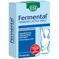 ESI Fermental Max - Fermenti Lattici Flora Intestinale, 20 Naturcaps