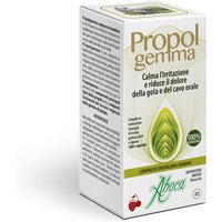 Aboca Propolgemma Bambini Dispositivo Medico Mal di Gola e Cavo Orale Vie Respiratorie, 45 Compresse Orosolubili