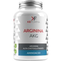 KeForma Arginina AKG Integratore Alimentare di Aminoacidi, 90 capsule