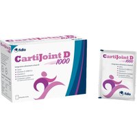 Fidia CartiJoint D 1000 Integratore Alimentare Cartilagini Ossa e Muscoli, 20 bustine