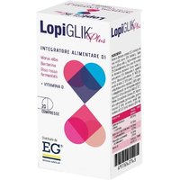 EG LopiGLIK Plus Integratore Funzionalità Cardiovascolare, 20 Compresse
