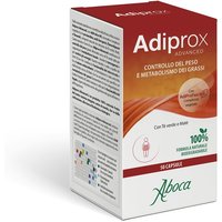 Aboca Adiprox Advanced Capsule Integratore Metabolismo dei Grassi Controllo del Peso, 50 Capsule