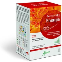 Aboca Natura Mix Advanced Energia Integratore Tonificante Tono e Memoria, 20 Bustine