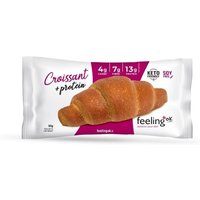 Feeling Ok +Protein Croissant Cornetto Vuoto a Ridotto Tasso di Carboidrati, 50g