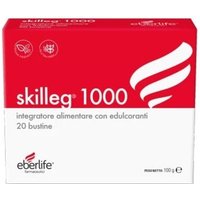 Eberlife Farmaceutici Skilleg 1000 Integratore Funzionalità del Microcircolo, 20 Bustine