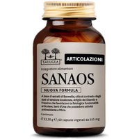 Salugea Sanaos Nuova Formula Integratore Articolazioni Tendini e Legamenti, 60 Capsule Vegetali
