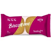 Feeling Ok +Protein Biscottone Cocco Biscotto a Ridotto Tasso di Carboidrati, 50g