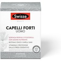 Swisse Beauty - Capelli Forti Uomo Integratore, 30 Compresse