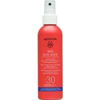 Apivita Bee Sun Safe - Hydra Melting Spray Leggero Viso e Corpo SPF30, 200ml