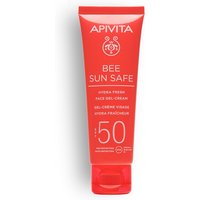 Apivita Bee Sun Safe - Hydra Fresh Crema Gel Viso SPF50, 50ml