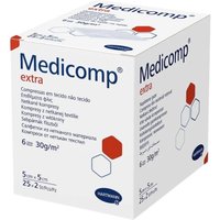 Hartmann Medicomp Extra Compresse in TNT 5 x 5 cm, 25 bustine da 2 garze