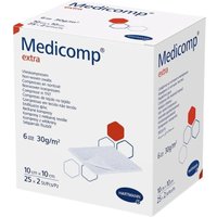 Hartmann Medicomp Extra Compresse in TNT 10 x 10 cm, 25 bustine da 2 garze
