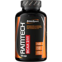 EthicSport Ramtech BCAA 2:1:1 Integratore per il Recupero, 120 Compresse