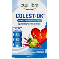 Equilibra Colest Ok Integratore Metabolismo del Colesterolo, 20 Compresse