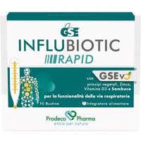 GSE Influbiotic - Rapid Integratore Funzionalità delle Vie Respiratorie, 10 Bustine