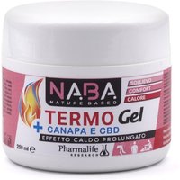 Pharmalife Research NA.BA. Termo Gel con Canapa e CBD ad Effetto Caldo Prolungato, 250ml