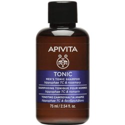 Apivita Tonic Men's Tonic Shampoo Shampoo Anti-Caduta 75 Ml
