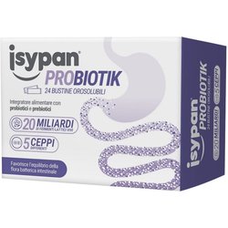 Pharmaidea Isypan - Probiotik Integratore Di Probiotici E Prebiotici, 24 Bustine Orosolubili