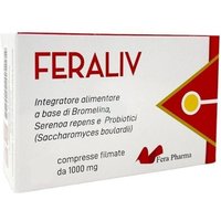 Fera Pharma Feraliv Integratore Alimentare, 60 Compresse