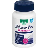 Esi Melatonina Pura - Gommose Integratore Alimentare per favorire l'addormentamento, 60 gommose