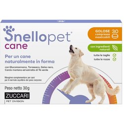 Zuccari Snellopet Cane 30 Compresse Masticabili