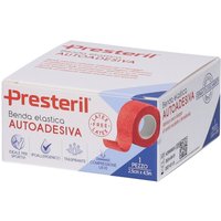 Presteril Benda Elastica Autoadesiva 2,5cm x 4,5m colore Rosso