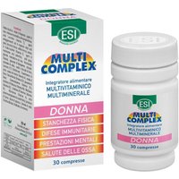 ESI Multicomplex - Donna Integratore di Vitamine e Minerali, 30 Compresse