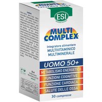 ESI Multicomplex - Uomo 50+ Integratore di Vitamine e Minerali, 30 Compresse