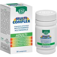 ESI Multicomplex - Adulti Integratore di Vitamine e Minerali, 30 Compresse