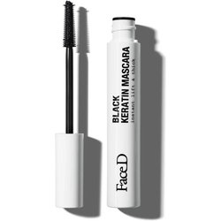 FaceD Black Keratin Mascara - Mascara waterproof rinforzante effetto volume - 10 ml FaceD Black Keratin Mascara - Mascara waterproof rinforzante effetto volume - 10 ml