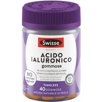 Swisse Beauty - Acido Ialuronico Integratore Alimentare Anti Age, 40 gommose