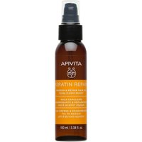 Apivita Keratin Repair - Olio Nutriente e Riparatore per Capelli Secchi, 100ml