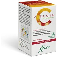 Aboca Vitamin C Naturcomplex Integratore Difese Immunitarie Tono e Memoria, 14 Compresse