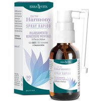 Erba Vita NewHarmony - Spray Rapido Integratore Benessere Mentale e Tono dell'Umore, 30ml
