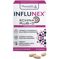 Pharmalife Research Influnex - Echina Plus D Integratore Difese Immunitarie, 30 compresse